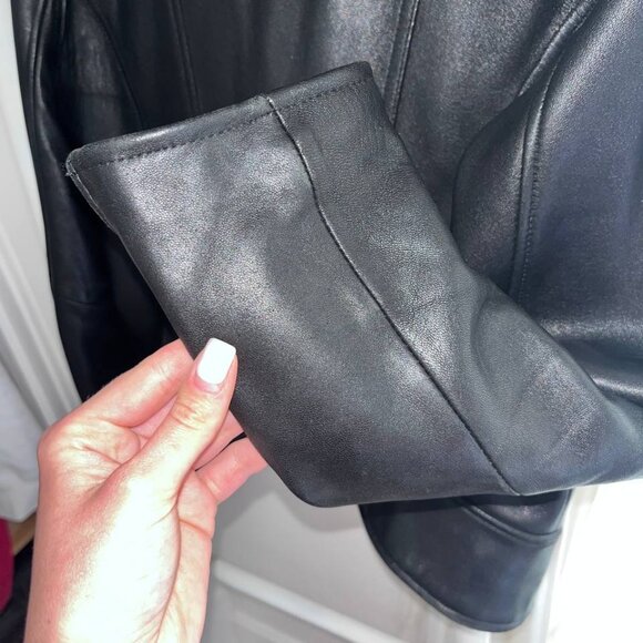 Michael Kors leather jacket - Picture 6 of 8